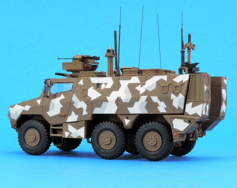 Miniature du VBMR Griffon programme Scorpion camouflage CAMTAC hiver  à l'échelle 1/48e