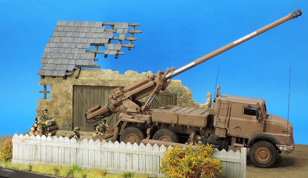 Préparation au combat : Artillerie en terrain dévasté