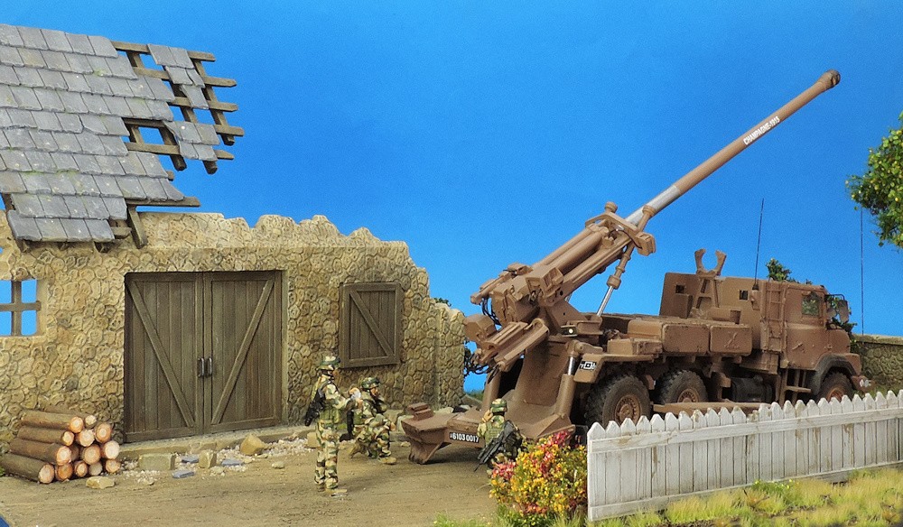 Préparation au combat : Artillerie en terrain dévasté