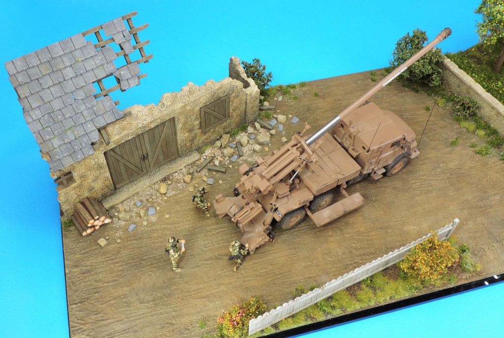 Préparation au combat : Artillerie en terrain dévasté