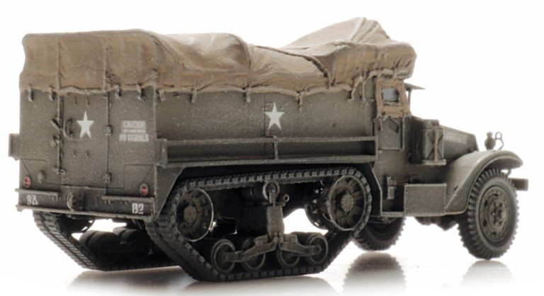 M3A1 half-track transport de troupe