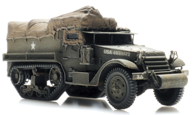 M3A1 half-track transport de troupe