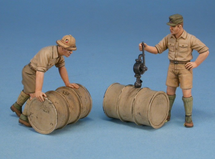 German crew "in supply" DAK