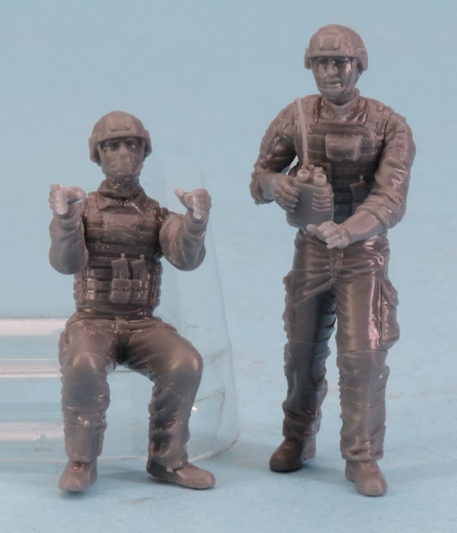 Figurines équipage Poste de tir Mistral