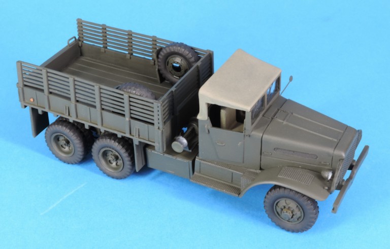 Camion US white 666 cargo