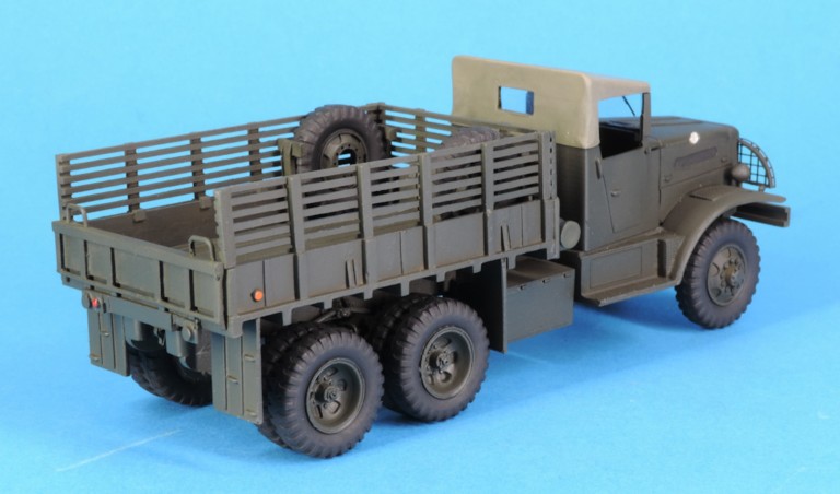 Camion US white 666 cargo