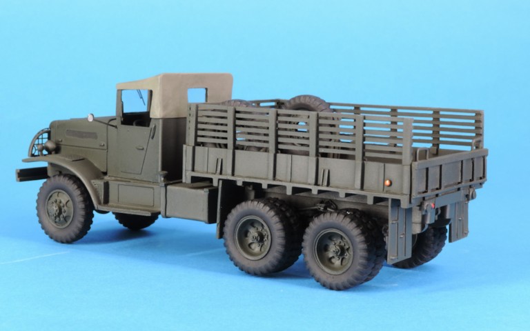 Camion US white 666 cargo