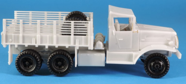 Camion US white 666 cargo