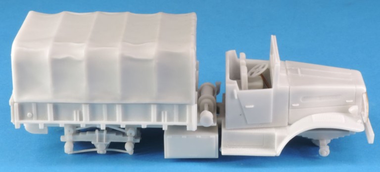 Camion US white 666 cargo