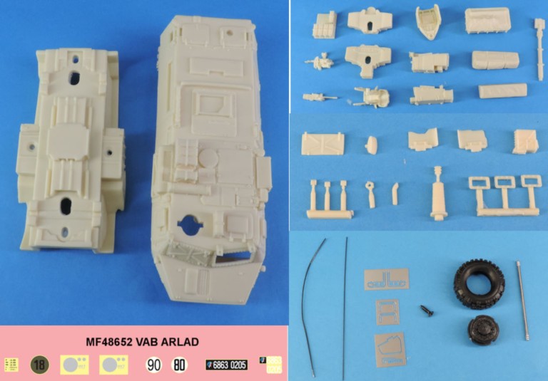 Miniature du VAB ARLAD 1/48e