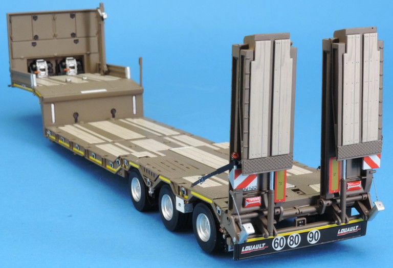 Model Low-loader armored trucks