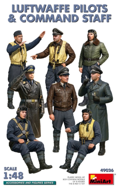 Pilotes et état-major de la Luftwaffe MiniArt 1/48