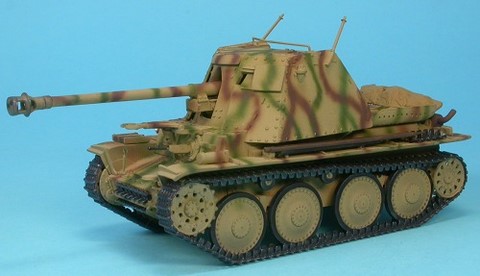 Maquette Char Marder III (Panzer 38t) Ausf H, 1943, WW2, Master Fighter 1/48