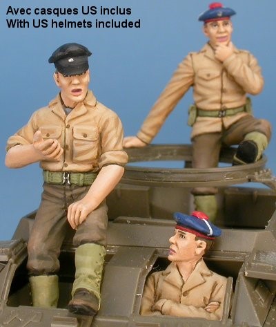 French/US crew ford M8/M20 self-propelled gun