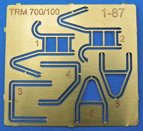Maquette remorque porte-char Nicolas TRM 700-100 Gaso-line GASSPE10KR : Miniatures et maquettes