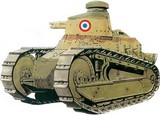 FT-17 Renault tank Berliet turret 37mm gun