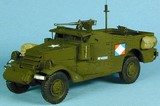 White scout car M3 A1 